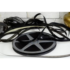 Antikcart Antique Vintage Film Reel OPEN VIEW