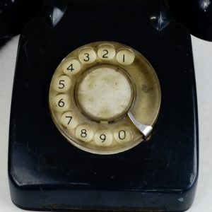 Antikcart Vintage Retro ITI Telephone Collectible dial view