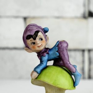 Antique Vintage Porcelain Figurine of a Small Kid close
