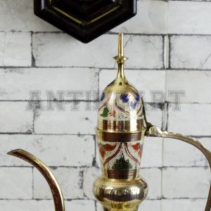 Antikcart 24 Inches Arabian Dallah Made of Brass TOP view