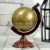 Antikcart 7 Inches Brass Globe Sphere Desk Decor main pic