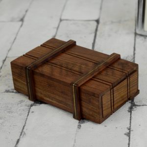 Antikcart Sheesham Wood Handcrafted Wooden Mystery Storage Box