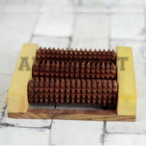 Antikcart Wooden Handicraft Foot Massage Roller