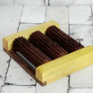 Antikcart Wooden Handicraft Foot Massage Roller VIEW