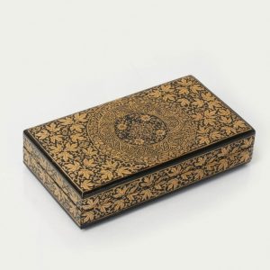Antikcart Handmade Artwork Decorative Paper Mache Flat Box