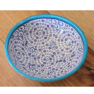 Antikcart Handmade Beautiful 'Halic' Ceramic Salad Bowl - Salad Bowl