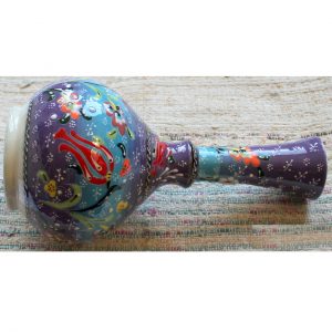 Antikcart Handpainted Kabartma 'tear catcher' Ceramic Decor Vase