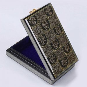 Antikcart Mughali Floral Artwork Paper Mache Box
