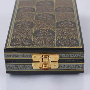 Antikcart Mughali Floral Artwork Paper Mache Box
