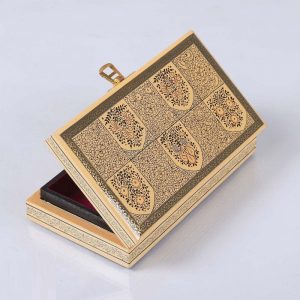 Antikcart Mughali Floral Artwork Paper Mache Storage Box