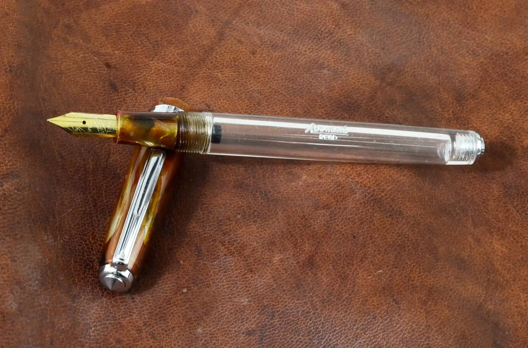 fountain pen Eyedropper Classic Airmail Wality Transparent 80T - Image 5