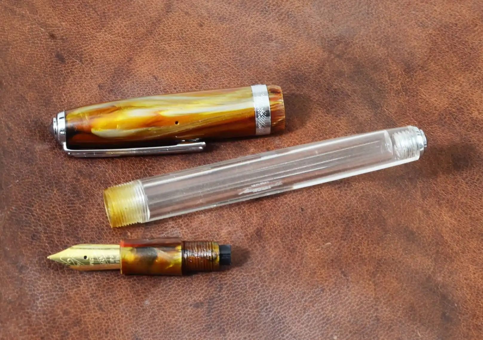 fountain pen Eyedropper Classic Airmail Wality Transparent 80T - Image 6