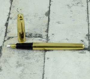 fountain pen sheaffer 22K fluted