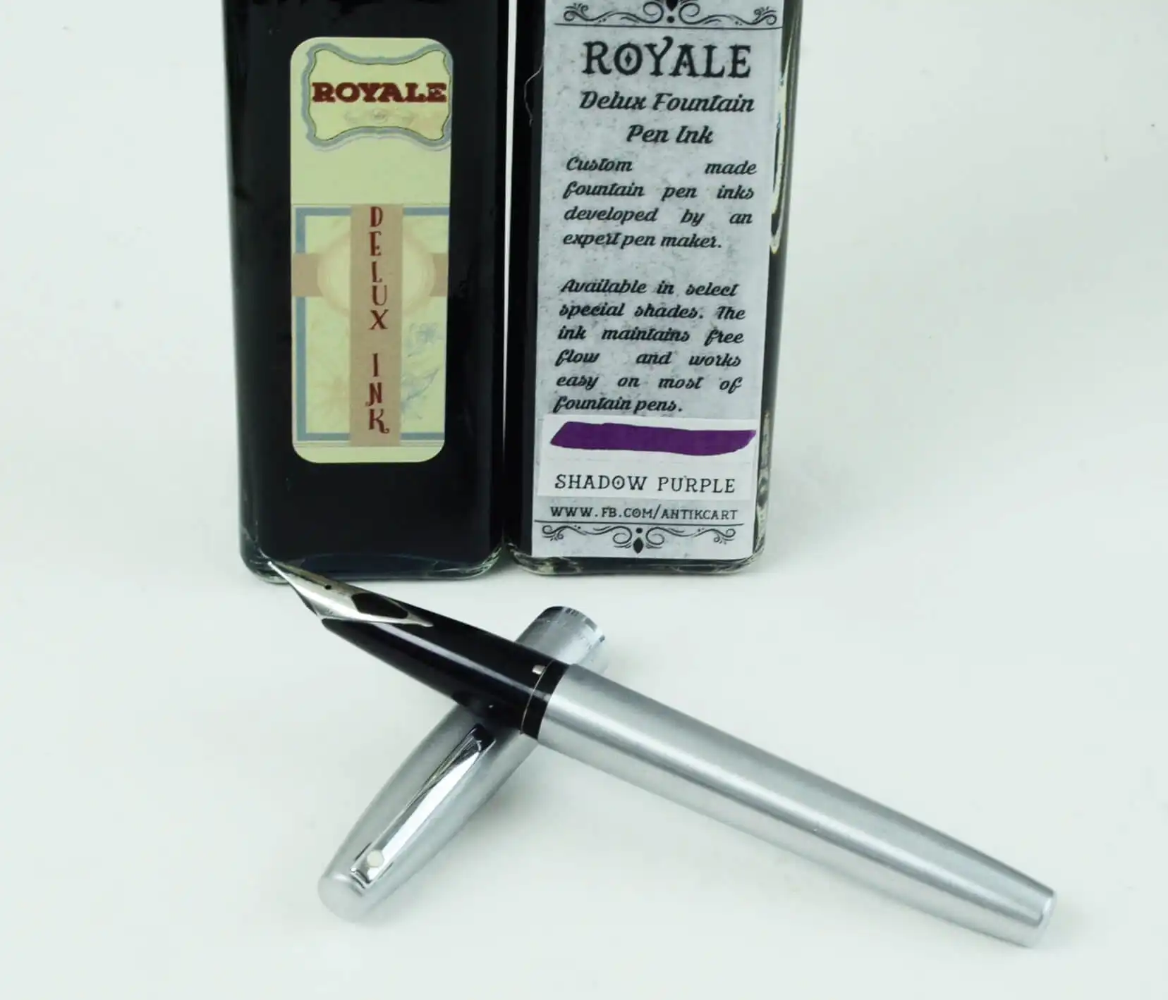 Sheaffer Vintage imperial 444 full steel fountain pen - Image 4