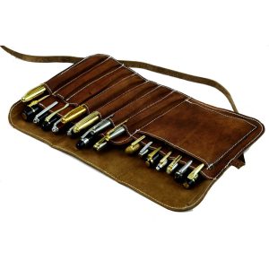 leather pen case