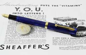 Vintage sheaffer no nonsense golden nib pen