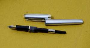 Sheaffer prelude chrome fountain pen
