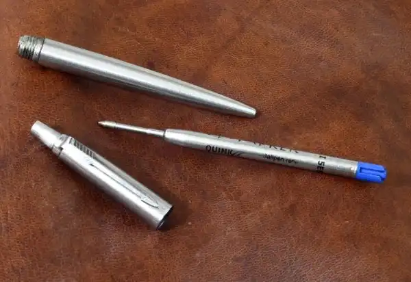 parker Jotter Vintage Ballpoint pen full metal body - USA Made - Image 3