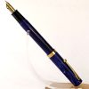 Vintage Sheaffer No Nonsense marbled blue golden F Nib fountain pen - Used clean - Image 2