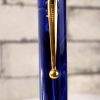 Vintage Sheaffer No Nonsense marbled blue golden F Nib fountain pen - Used clean - Image 4