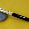 Vintage swan lever filler fountain pen - 14K gold nib and gold rolled cap - Image 2