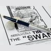 swan president fountain pen
