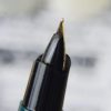 Vintage swan president fountain pen - blue barrel Golden M nib - Image 6