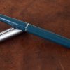 Vintage swan jotter fountain pen - teal barrel Golden M nib - Image 4