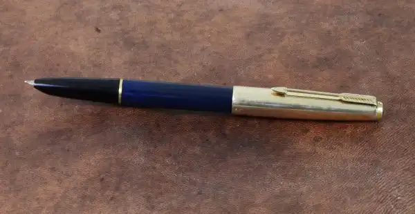 Vintage parker 51 - Mark III fountain pen black barrel 12 Karat nib - Image 3