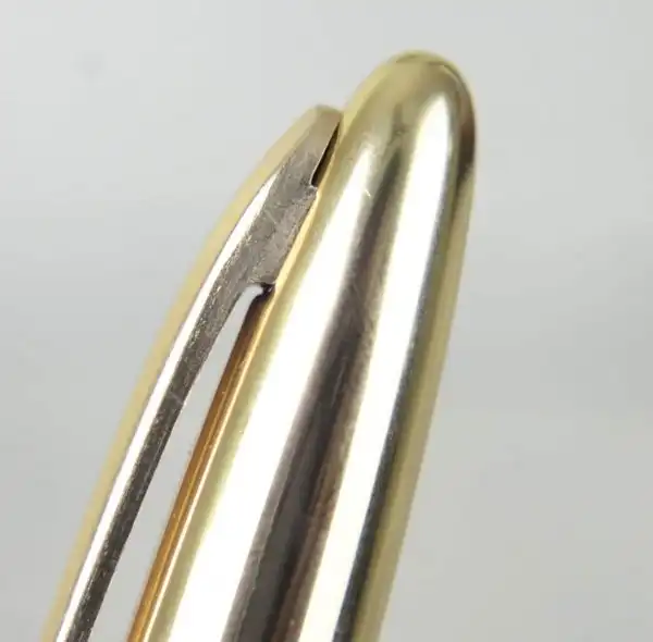 Vintage Wingsung black fountain pen triumph nib -  NOS unused - Image 2