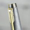 Vintage parker 75 sterling silver 925 fountain pen 14Karat Gold nib - Image 8
