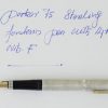Vintage parker 75 sterling silver 925 fountain pen 14Karat Gold nib - Image 5