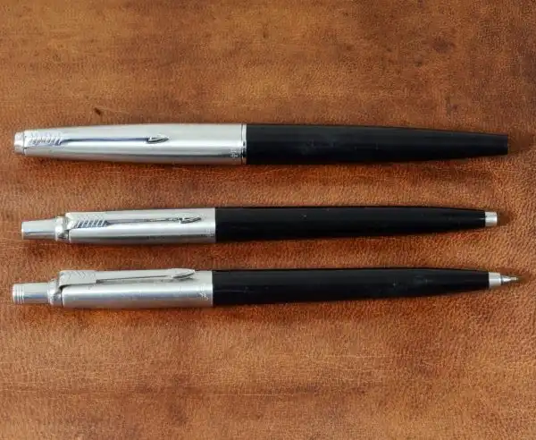Vintage Parker fountain pen ballpoint and mech pencil - 3 PCs set - Image 3