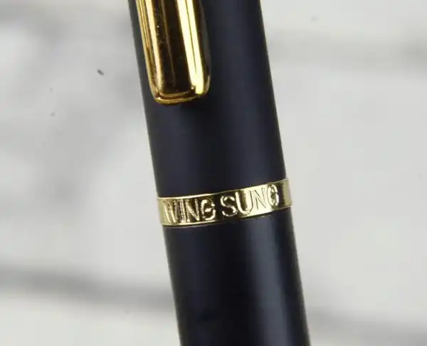 Vintage wing sung excel fountain pen with golden Fine nib - Image 3