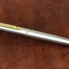 Waterman hemisphere SS gold trim fountain pen - NOS - Image 3