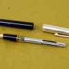 Vintage Wingsung black fountain pen triumph nib -  NOS unused - Image 6