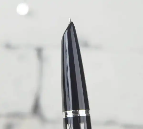 Vintage wing sung Vacumatic button filler  fountain pen with F nib - Image 8