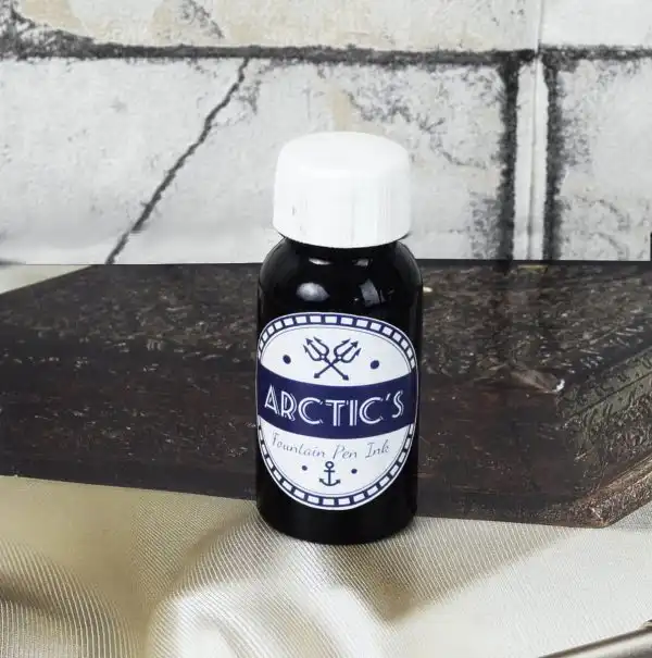 Arctic's premium fountain pen ink -  purple grey colour - Image 3