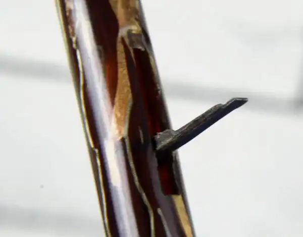Vintage eagle lever filler fountain pen with semi flex nib | Made in USA - Image 3