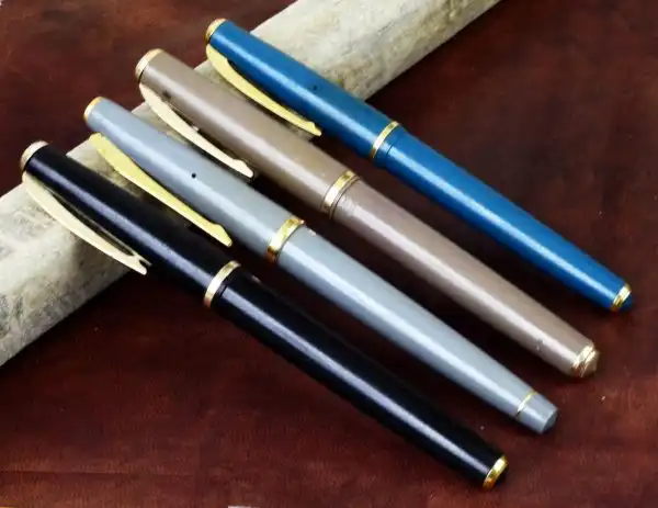 Vintage Pilot India Eyedropper fountain pens - 4 models from 1970 make - Image 6