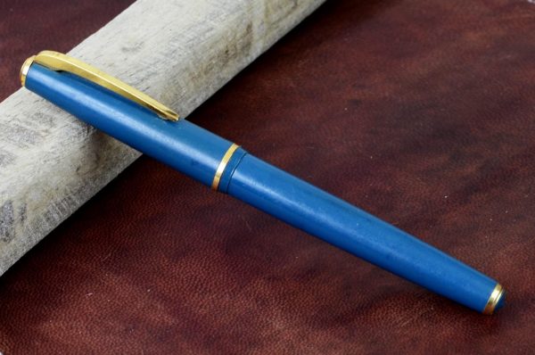 Pilot Vintage  Eyedropper pilot 2 pocket fountain pen -  gold plated  F nib - Image 3
