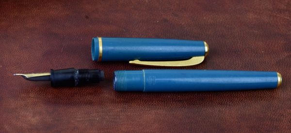 Pilot Vintage  Eyedropper pilot 2 pocket fountain pen -  gold plated  F nib - Image 6