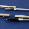 Vintage sheaffer targa 1001XG fountain pen ballpoint pen set 14K gold broad nib - Image 4