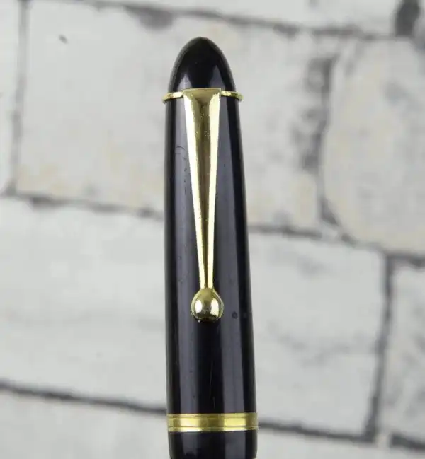 Kreuzer piston filler fountain pen with gold plated semi flex nib - Germany - Image 4