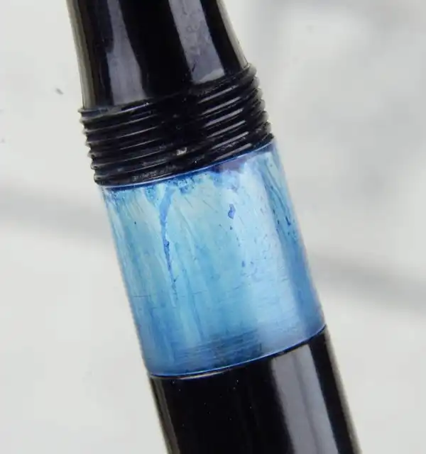 Kreuzer piston filler fountain pen with gold plated semi flex nib - Germany - Image 6