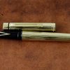 Vintage sheaffer targa fountain pen 1005 with gold plated  body and 14K gold B nib - Image 5