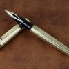 Vintage sheaffer targa fountain pen 1005 with gold plated  body and 14K gold B nib - Image 6