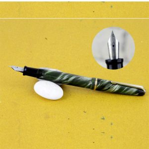 vintage button filler fountain pen