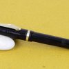 Vintage herlitz piston filler fountain pen with gold coated F nib German made - Image 4