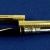Vintage sheaffer targa fountain pen 1007 23K gold plated  body and 14K gold F nib - Image 3